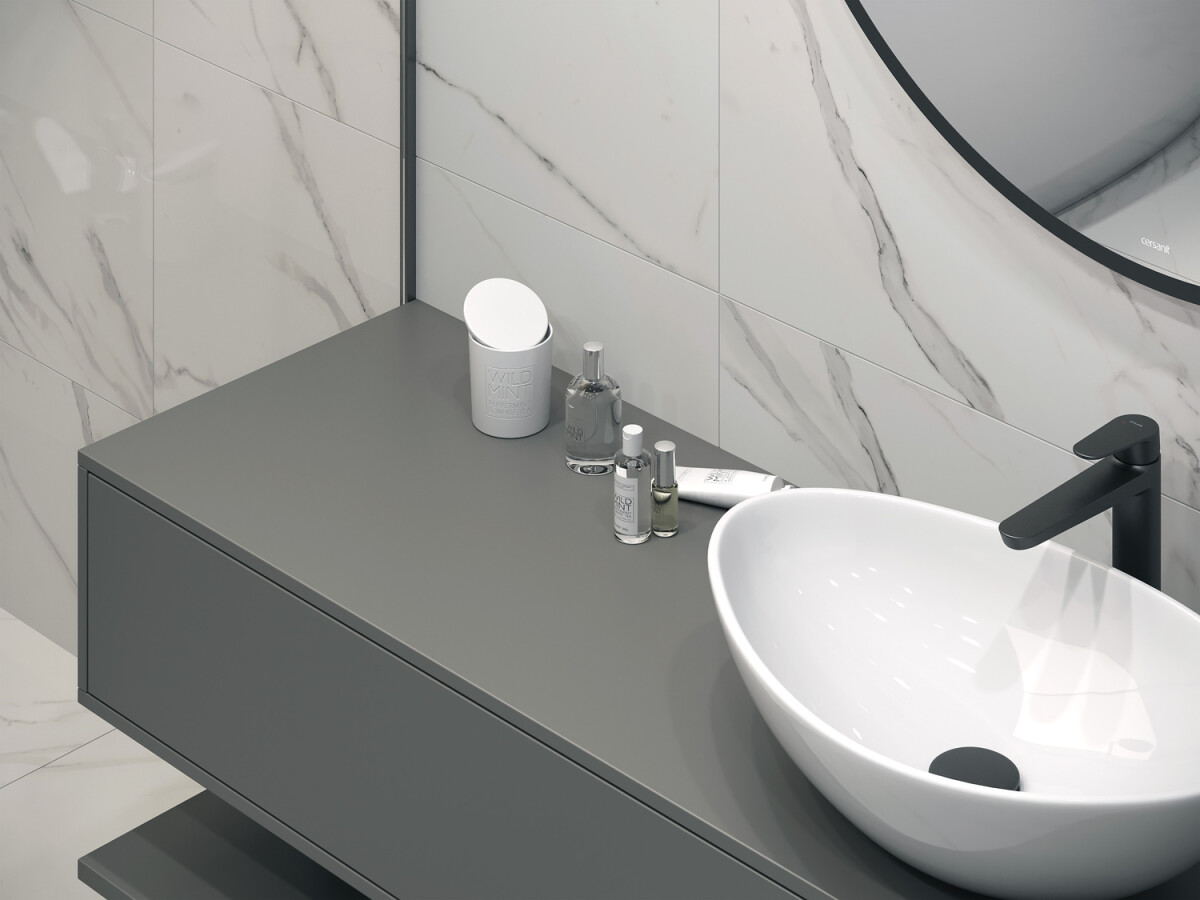 Керамогранит Cersanit Florentino белый ректификат 44,8x89,8 A17769