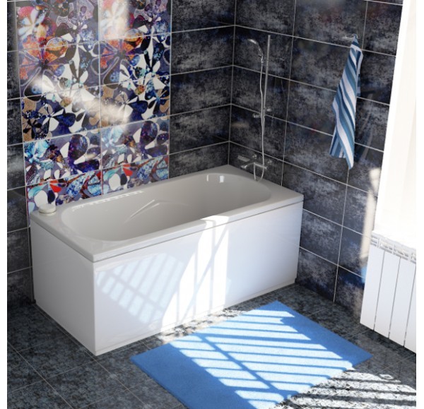 Mirsant Premium Каспий 160*70 ванна акриловая прямоугольная УТ000019856