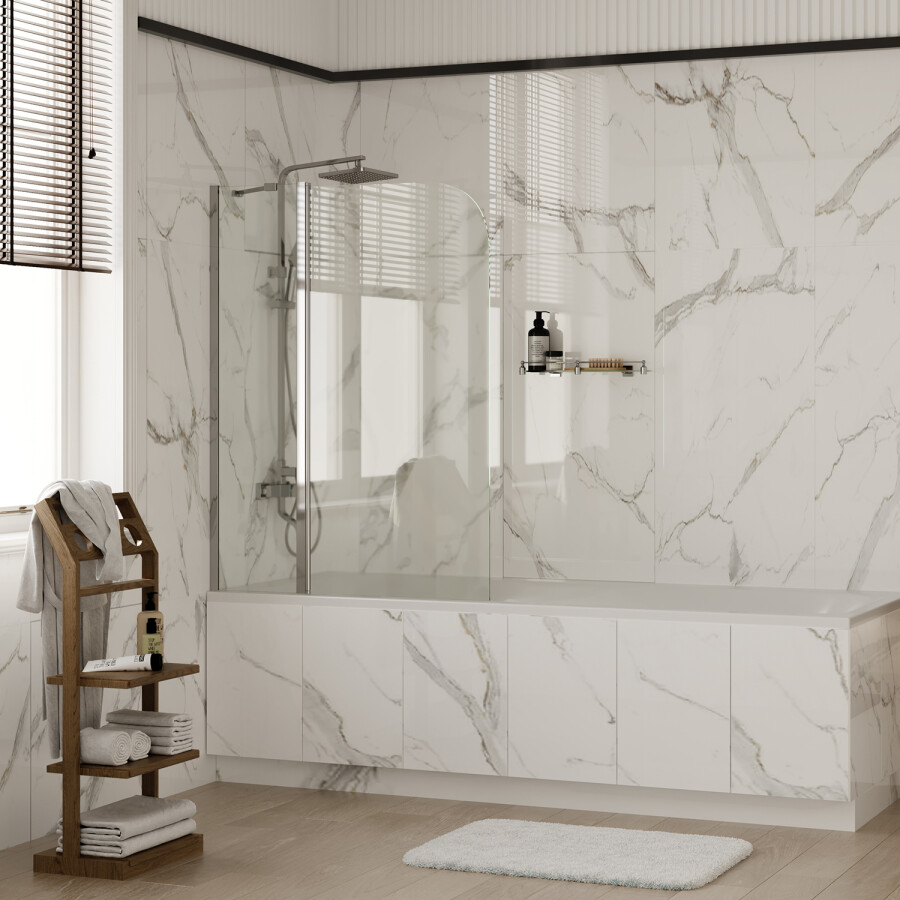 WasserKRAFT Leine 35P02-110 Fixed 110*140 шторка на ванну