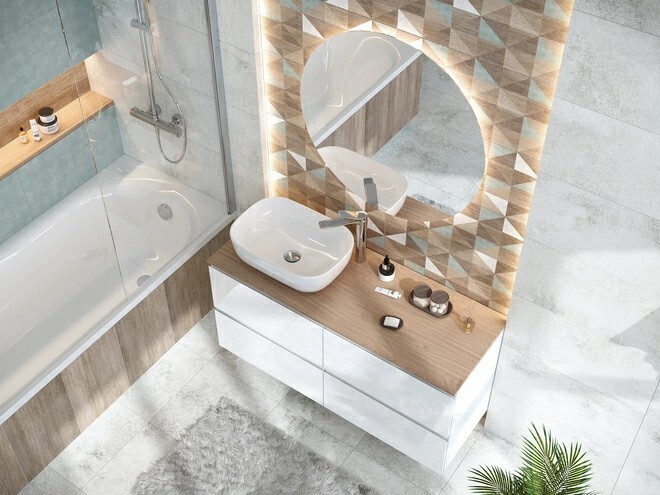 Керамогранит Cersanit Frosty светло-серый 42x42 A17577