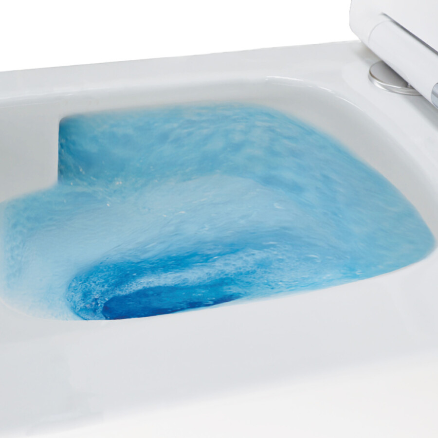 Унитаз подвесной Azario AIRA 340х485х365 безободковый, система смыва "Скрытое Торнадо", с быстросъемным сиденьем "Микролифт" AZ-5171T-WHT