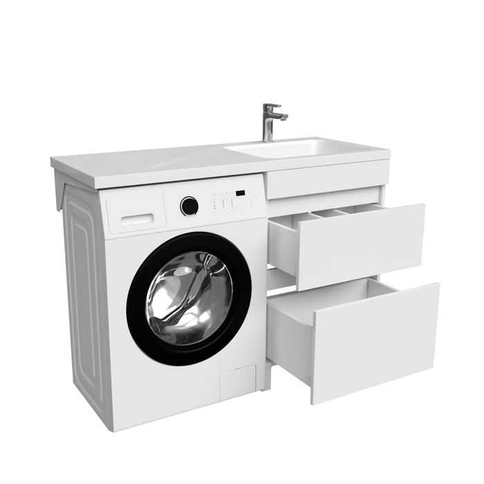 Iddis Optima Home тумба 120 см с раковиной правая для стиральной машины OPH12RBi95K