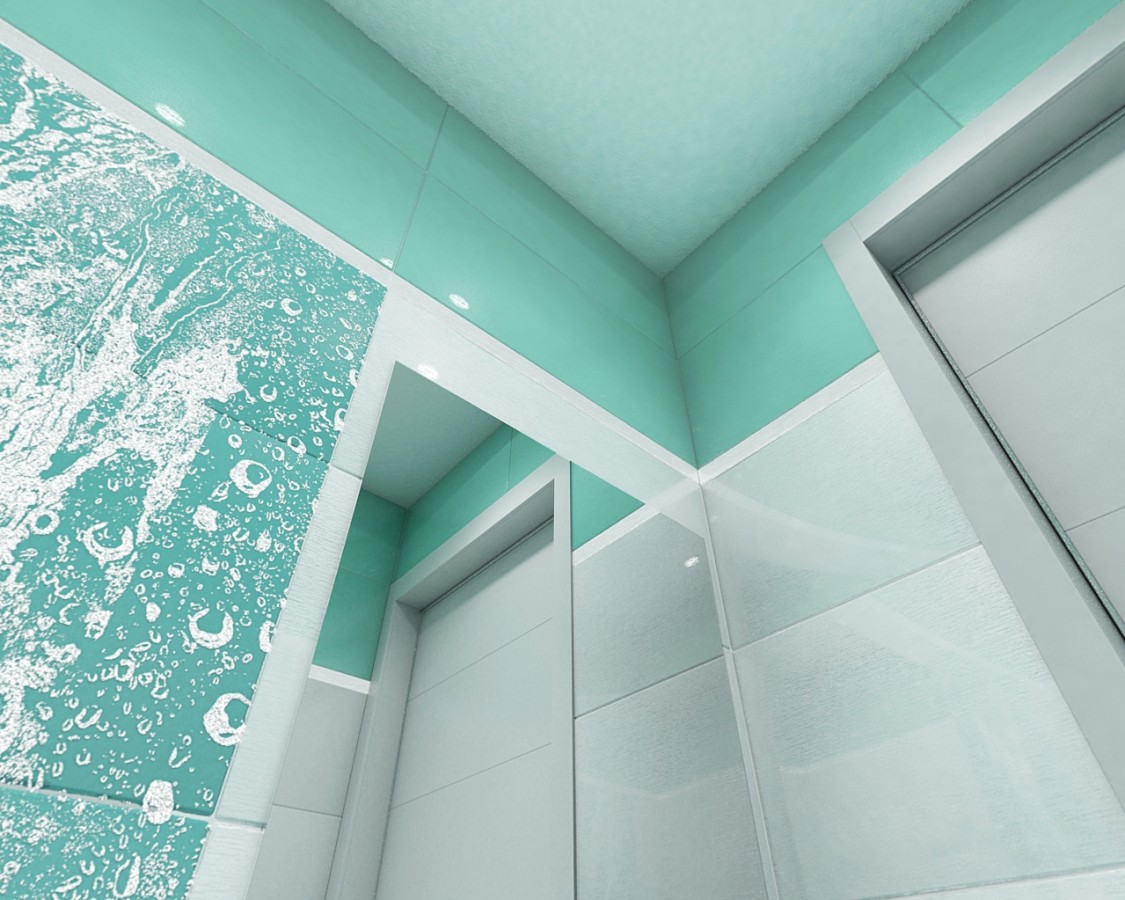AltaCera Rainfall Confetti Aquamarine DW9CFT16 декор 25x50 см