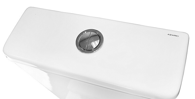 Azario Quadro унитаз-компакт напольный с сиденьем дюропласт AZ-2175-1