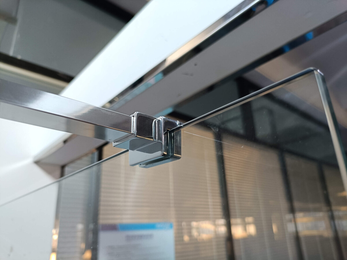 Aquatek AQ.WI.100.3CH Душевая перегородка Walk In 100см с держателем 1200мм хром прозрачное+матовое