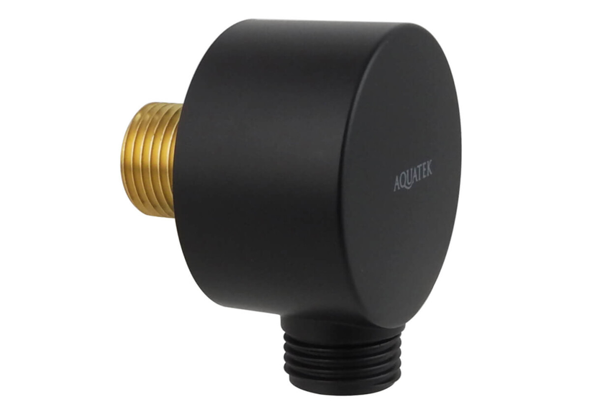 Aquatek Вега AQ1072MB Комплект для душа 4 в 1 AQ1046MB+AQ2081MB+AQ2454MB+AQ2010MB Черный матовый