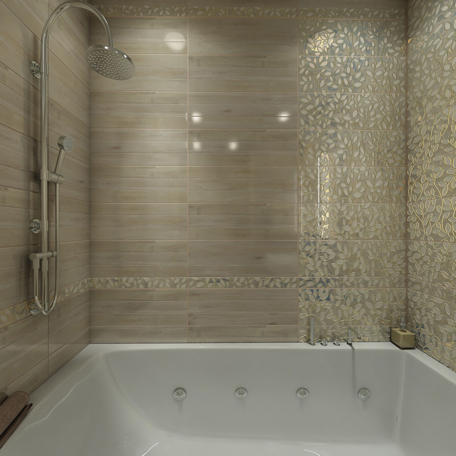 AltaCera Felicity Groundy декор 3 настенный 20х60 см