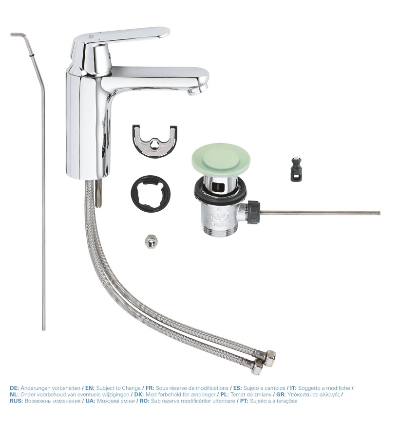Grohe Eurosmart Cosmopolitan 23325000 смеситель для умывальника 35 мм