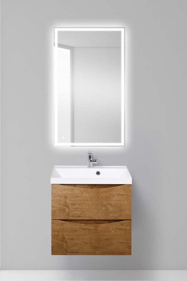 BelBagno Marino 60 см тумба с раковиной MARINO-600-2C-SO-RN-P подвесная
