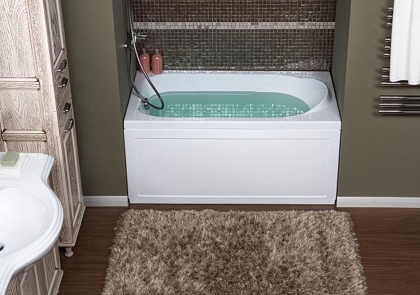 Aquanet West 120*70 ванна акриловая с каркасом 0205558