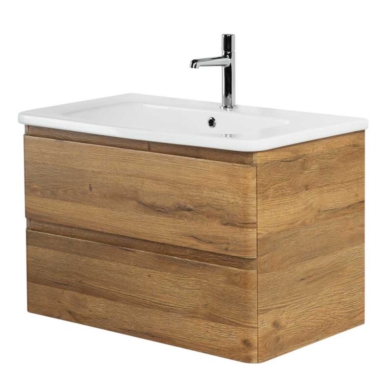 BelBagno тумба с раковиной ALBANO-CER-800-2C-SO-RR 80х45х50