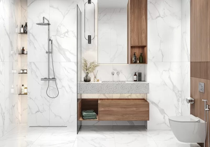 Керамогранит 60120DLL15P LCM Dallas Silver Полированный 600 x 1200 x 7 мм.