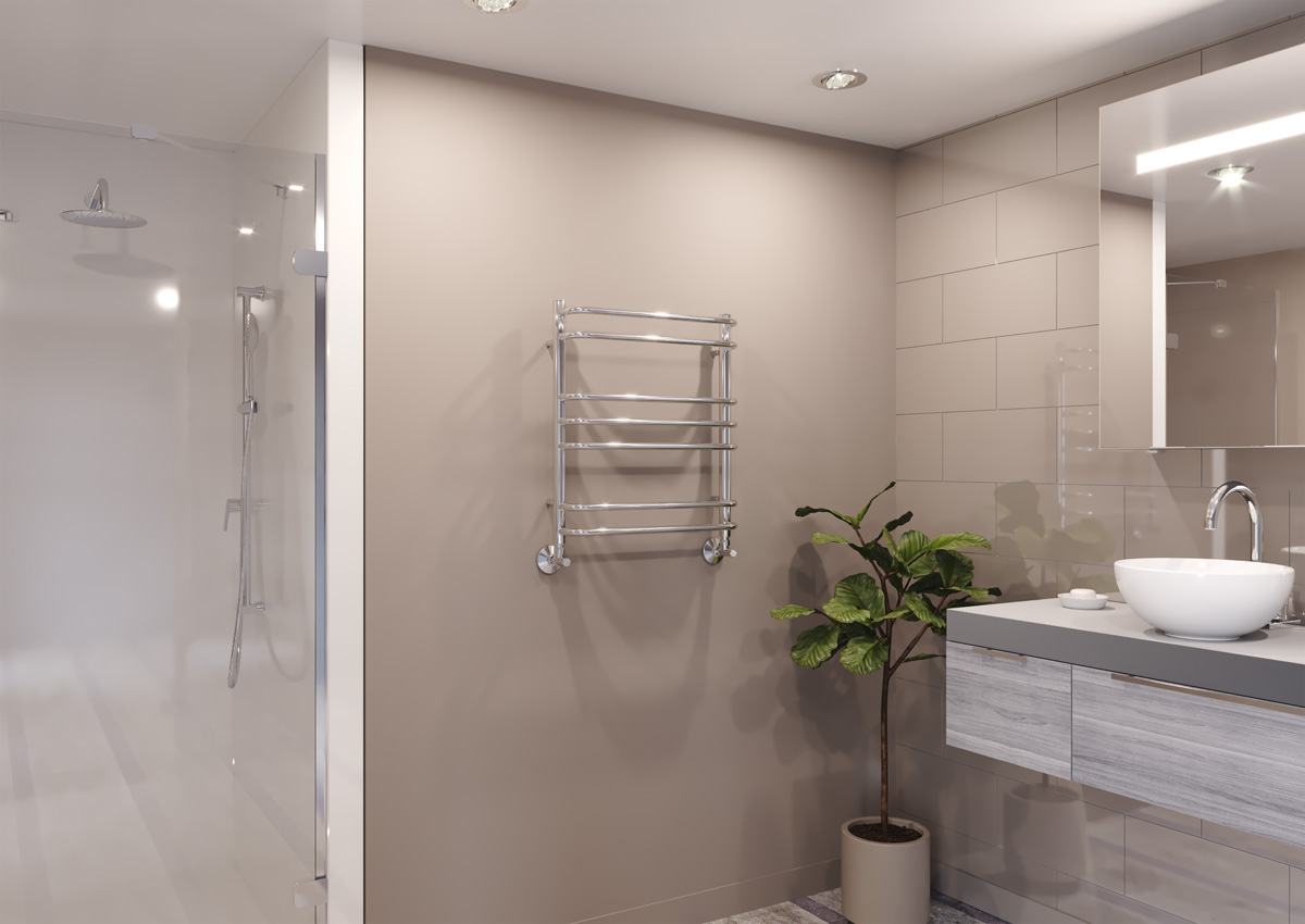 Lemark Luna П7 полотенцесушитель водяной 50х60 LM41607