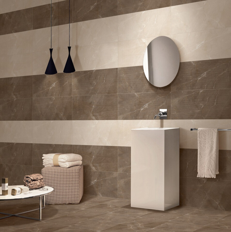 Керамическая плитка Cube Ceramica Mumbai Crema Waves 30*60 УТ000026500