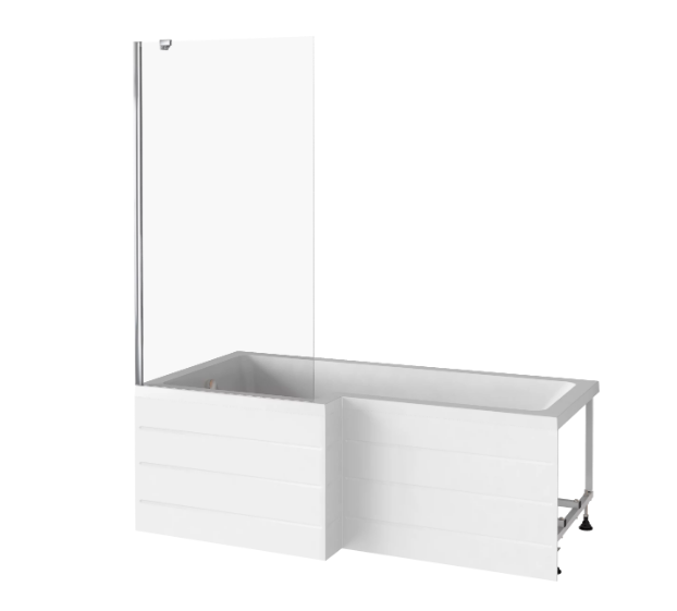 BAS Screen BS-90-C-В шторка для ванны 90х140 ПД00119