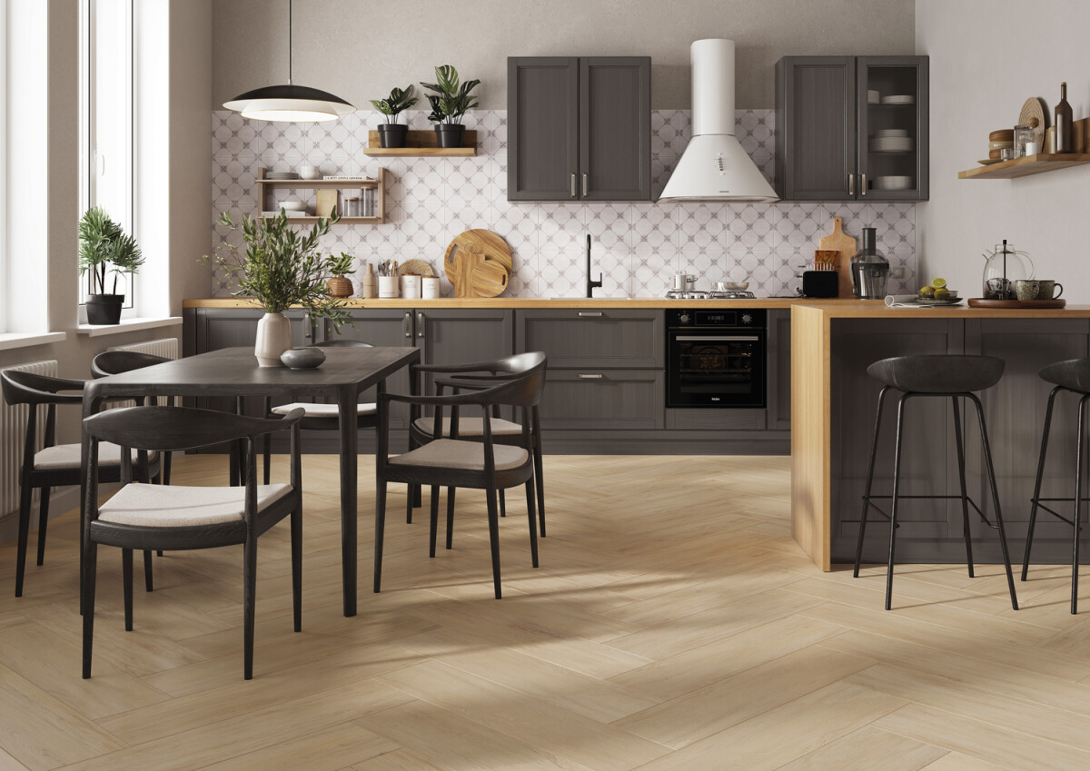 Керамогранит Cersanit Bonsai Tree песочный ректификат рельеф 21,8x89,8 A17946