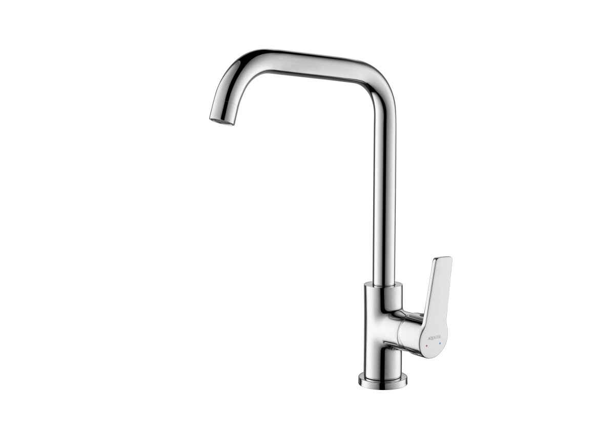 Aquatek Лугано AQ1781CR Смеситель для кухни Хром