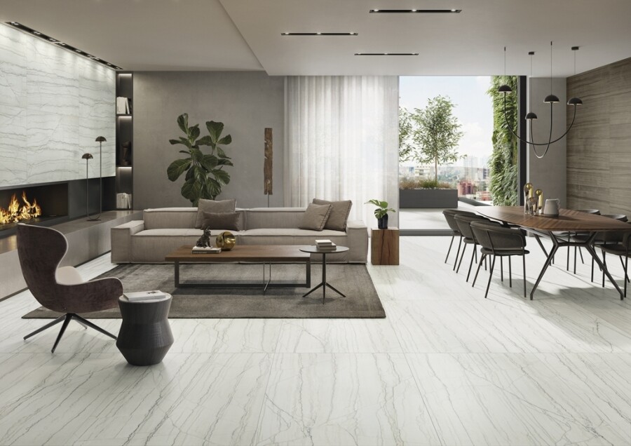 Italon Шарм Эдванс Платинум Уайт керамогранит 60х120 610015000584