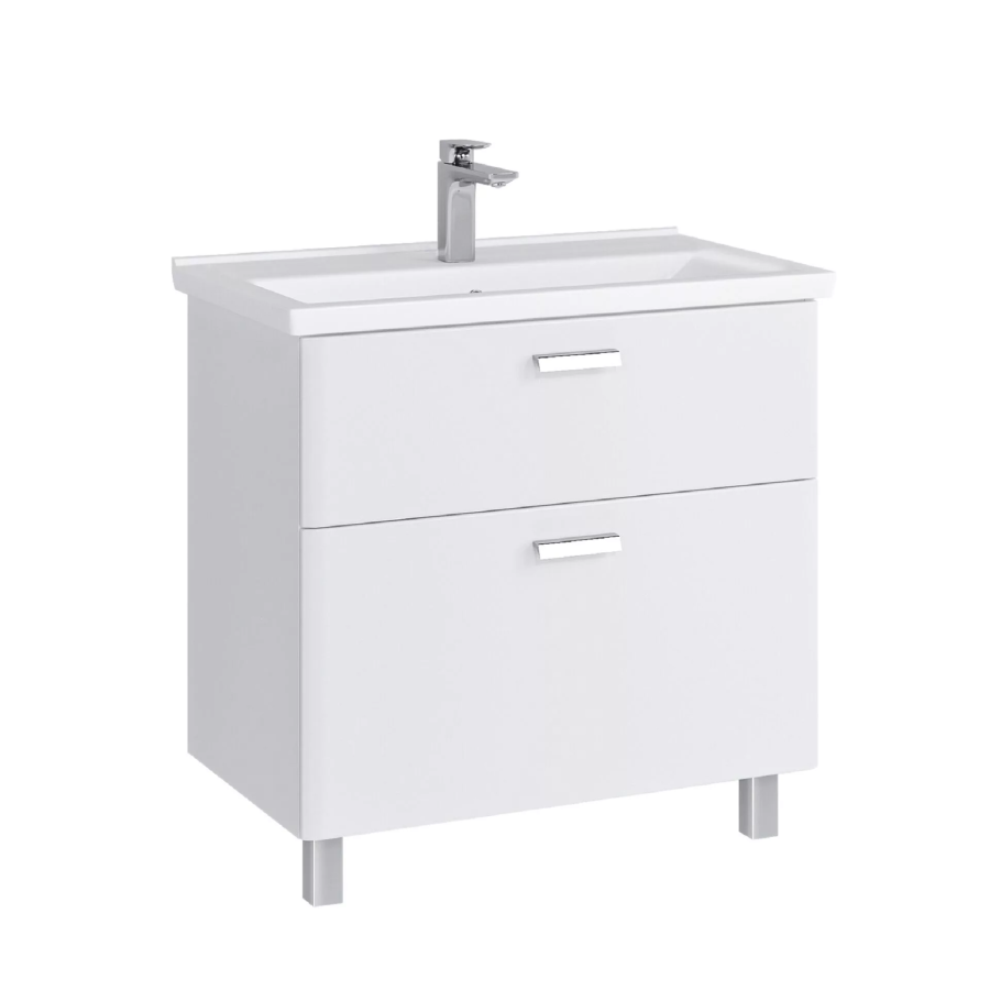 SanStar Gretta тумба 80 напольная с раковиной Миранда 332.1-1.5.1.КМИР