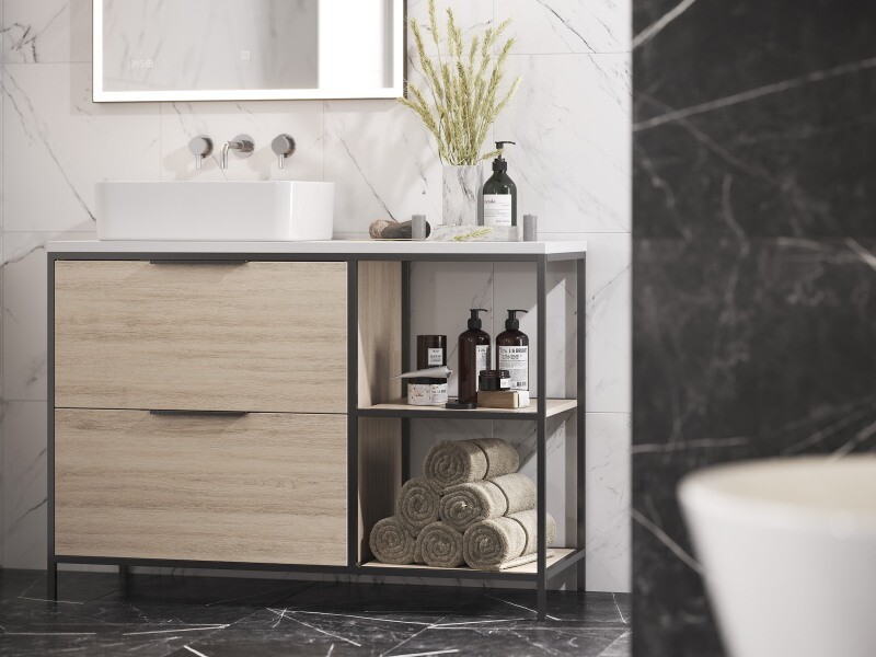 Cersanit Oriental керамогранит белый 42х42 OE4R052