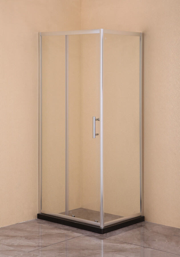 EG2C Душевое ограждение прямоугольное EvaGold 120х90, профиль хром, прозрачное стекло EG220024