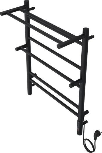 Aquatek Альфа П7 полотенцесушитель 50х70 см черный AQ EL RRP0770BL