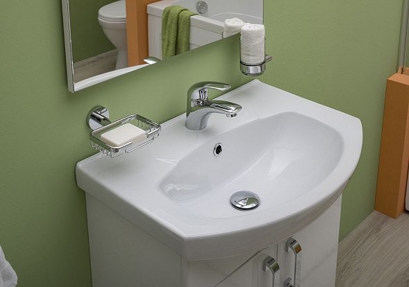 Aquanet Ирис 60 тумба с умывальником 00212658 подвесная