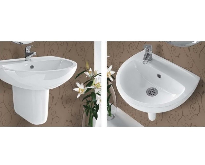 Ifo Freja L72340000 раковина подвесная 40x33 см