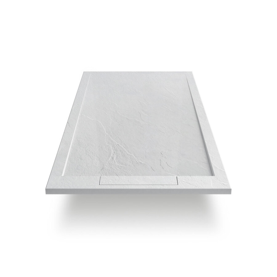 Vincea душевой поддон VST-4SRL8012W 120х80 из камня белый матовый