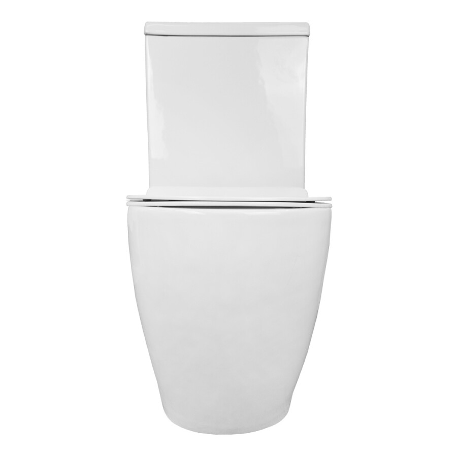 Унитаз-компакт Azario Corsa 630x380x830 напольный, смыв "ТОРНАДО", безободковый с бачком и сиденьем микролифт AZ-2062Т