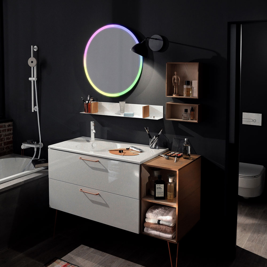 Azario Perla neo D770 зеркало, бесконтактный сенсор LED-00002610