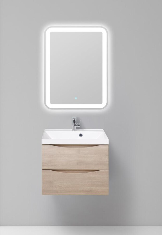 BelBagno Marino 60 см тумба с раковиной MARINO-600-2C-SO-RG-P подвесная