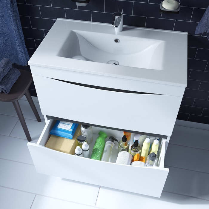 Iddis Cloud тумба 80 с раковиной CLO80WFi95K