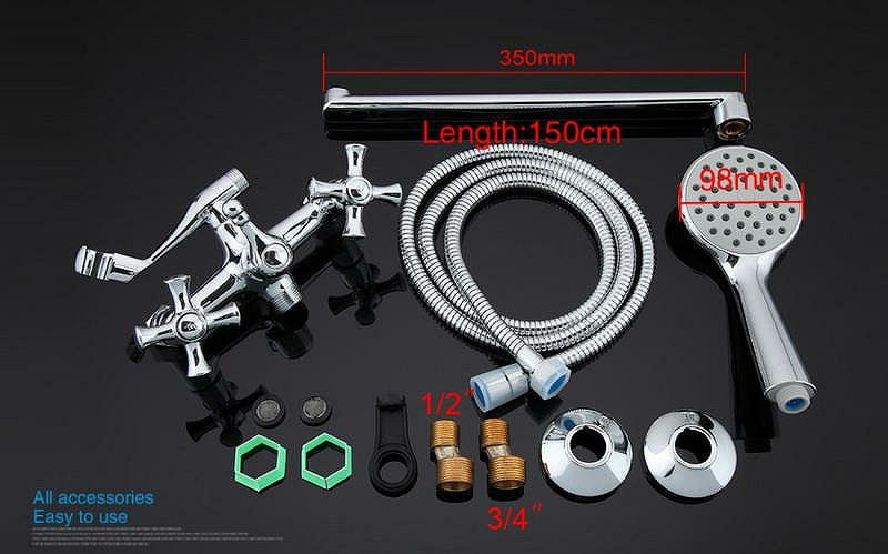 Смеситель для ванны Gappo Pollmn G2242