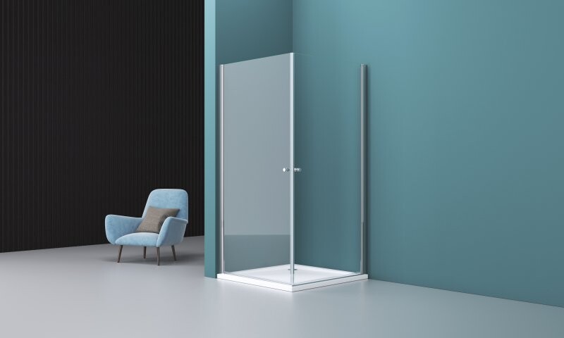 BelBagno душевое ограждение ETNA-A-2-90-C-Cr 90х90х195
