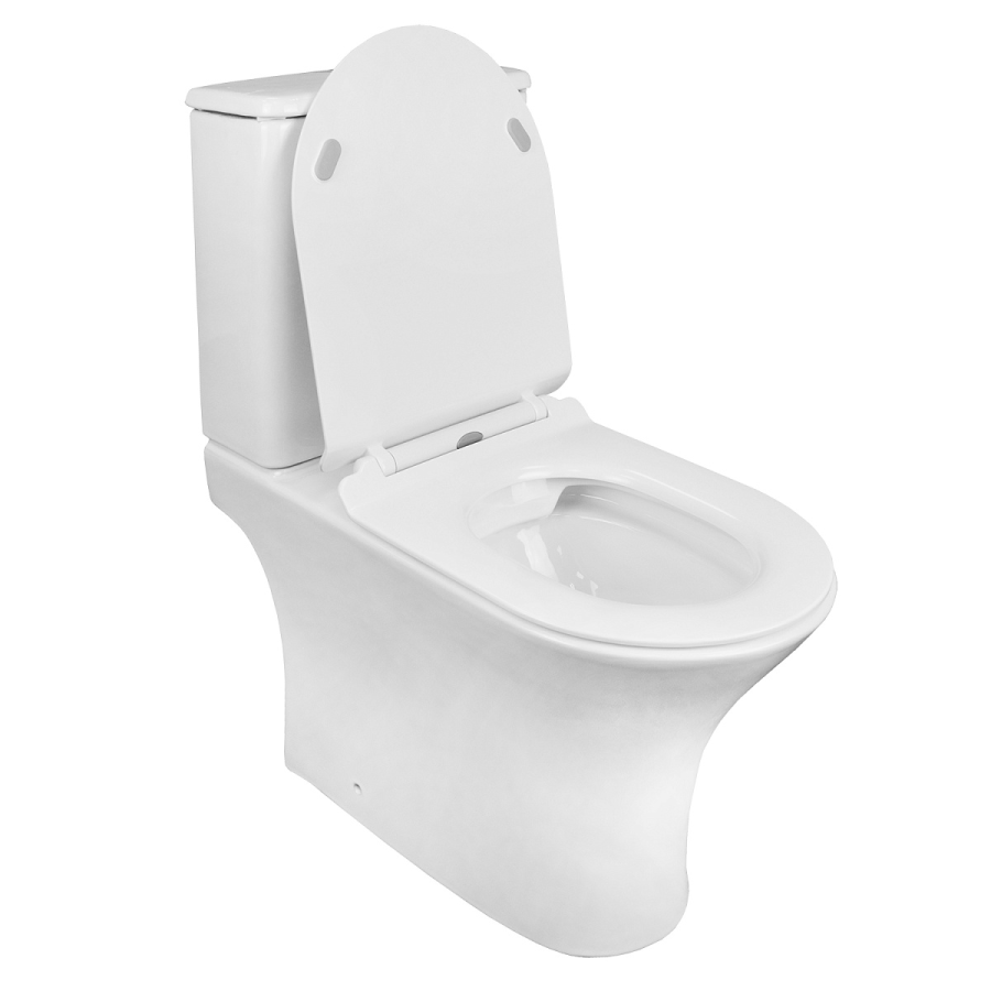 Azario Fretta унитаз напольный с сиденьем микролифт AZ-1038A