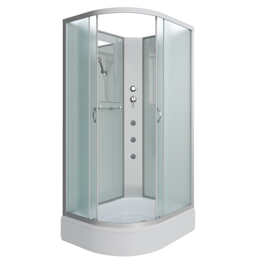 Niagara ЭКО NG 33294-14RBKG Душевая кабина 120x90 Правая Без крыши Гидромассаж 332944RBKG