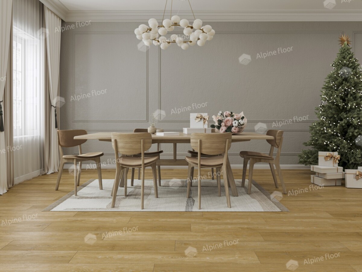 Alpine Floor Ultra Кварцвиниловая плитка LVT Дуб Итальянский ECO 5-35 1219.2 х 184.15 х 2 mm