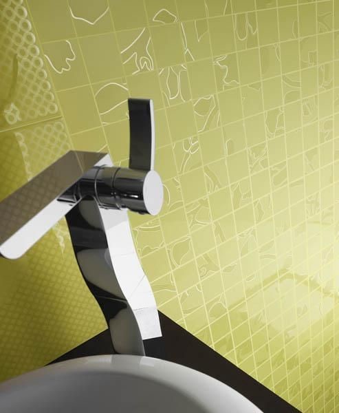 Плитка настенная Paradyz Tessita Gialo 30x60 см салатовая глянцевая