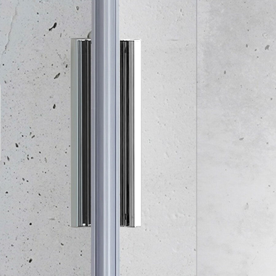 Vincea Slim душевой уголок VPR-2SL9012CLB-L 120х90 черный, стекло прозрачное