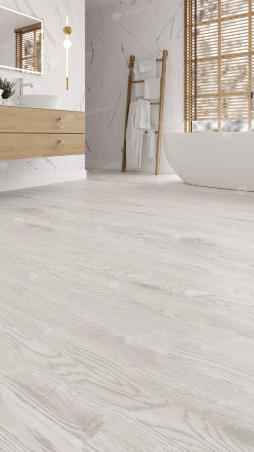 Alpine Floor Ultra Кварцвиниловая плитка LVT Дуб Арктик ECO 5-1 1219.2 х 184.15 х 2 mm