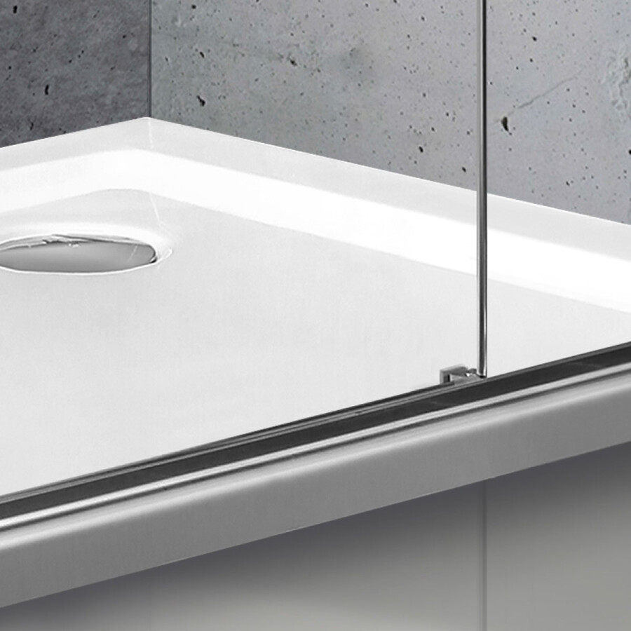 Vincea Slim душевой уголок VSR-2SL9012CLB-L 120х90 черный, стекло прозрачное