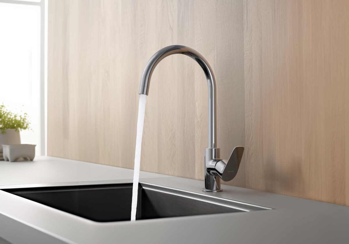 Aquatek Бетта Смеситель для кухни AQ1182CR