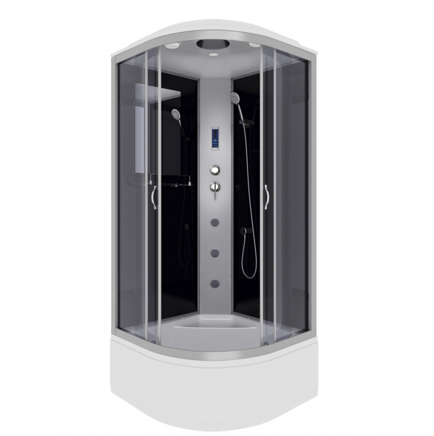 Niagara NG 2508-14F Душевая кабина 90x90 Электронная панель + гидромассаж 25081434F