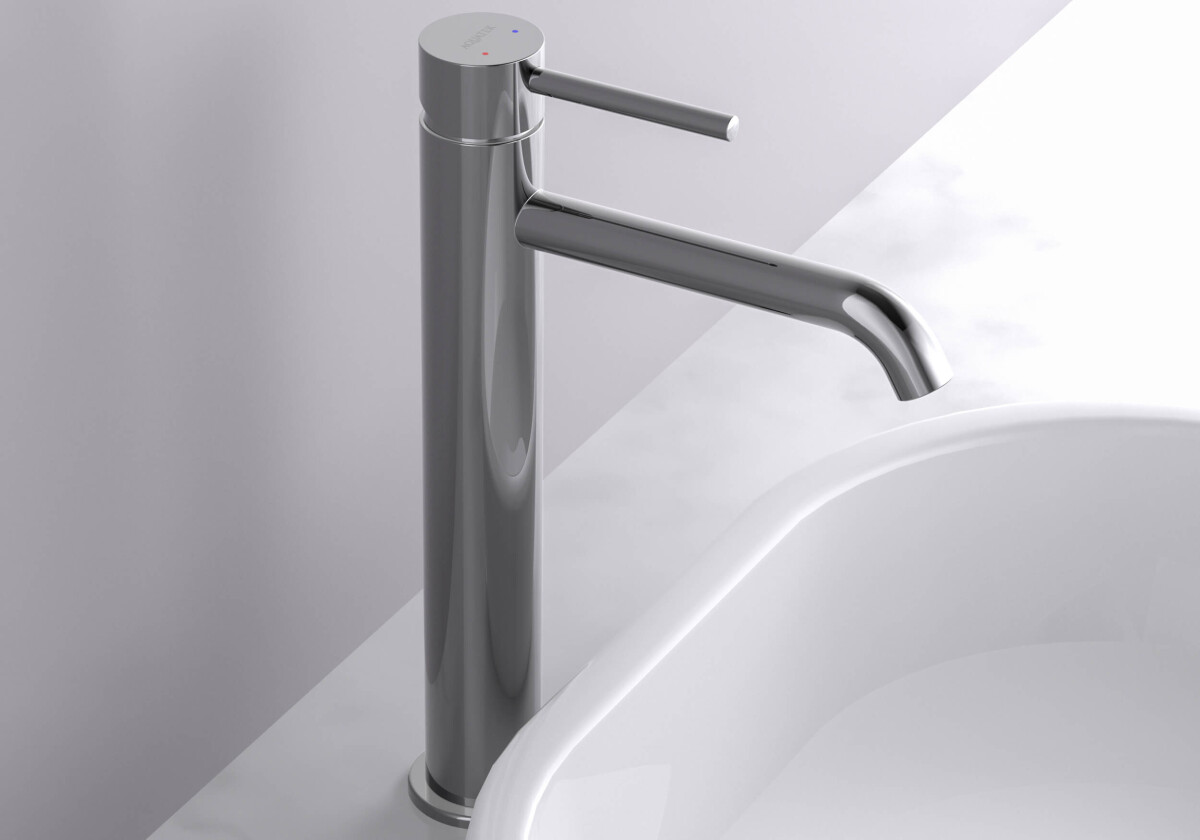 Aquatek Европа 215 смеситель для раковины без донного клапана AQ1304CR