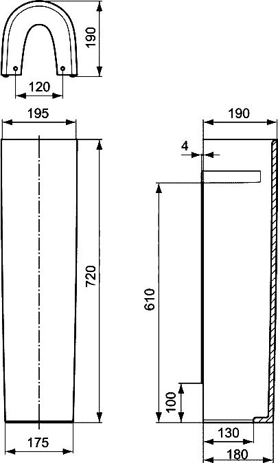 Ideal Standard Connect E797301 пьедестал