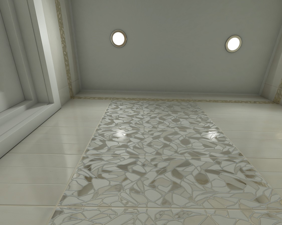 AltaCera Felicity Sand вставка мозаика настенная Mosaic Glossy 30x30 см