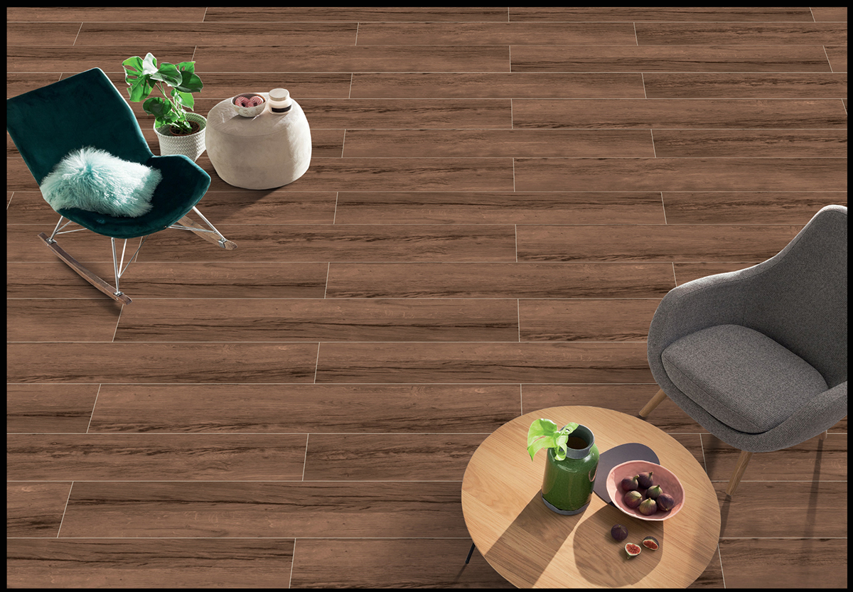 Azario Oak Gris керамогранит 20x120 P231123219WM