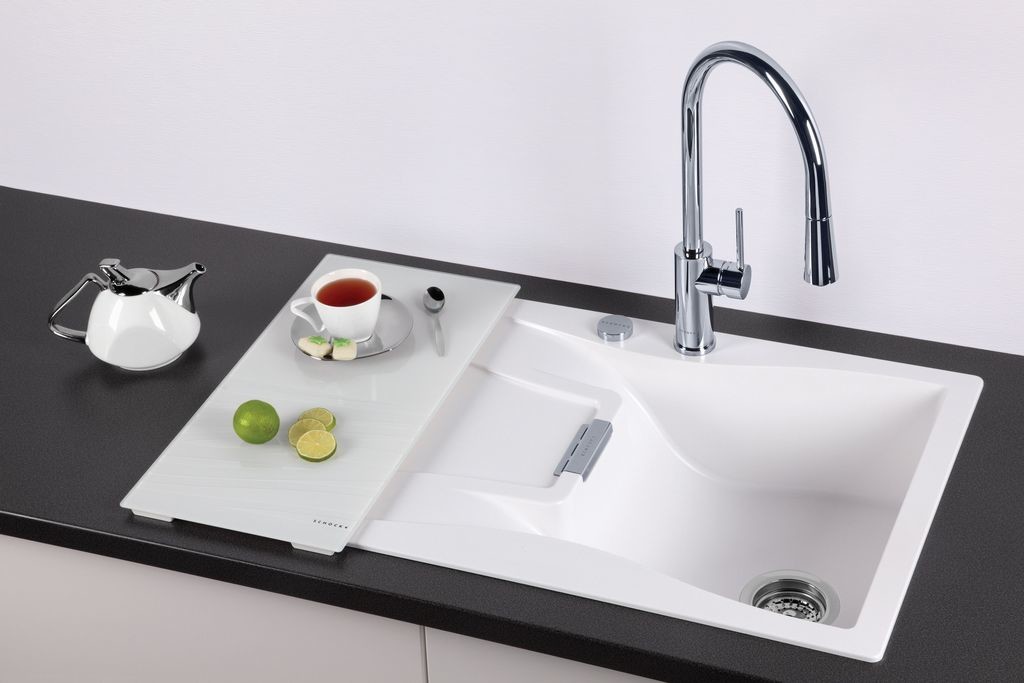 Schock Waterfall 45D 700719 кухонная мойка бронза 86x50 см