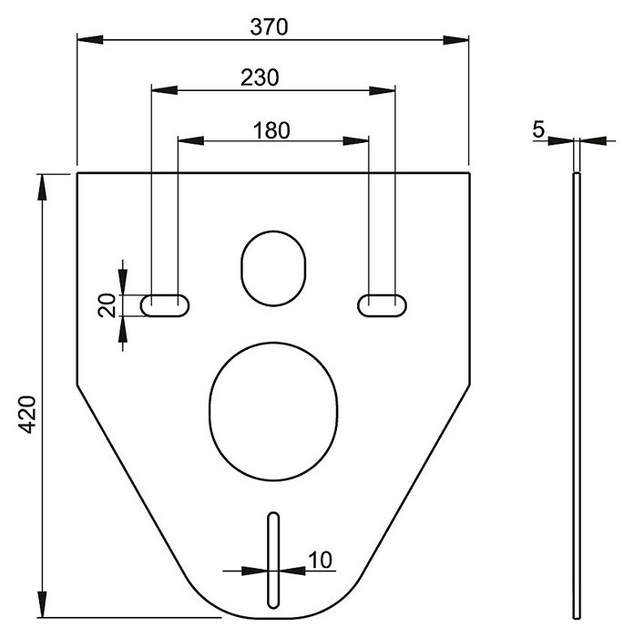 AlcaPlast AM101/1120-4:1RUS SET+M70 инсталляция для унитаза